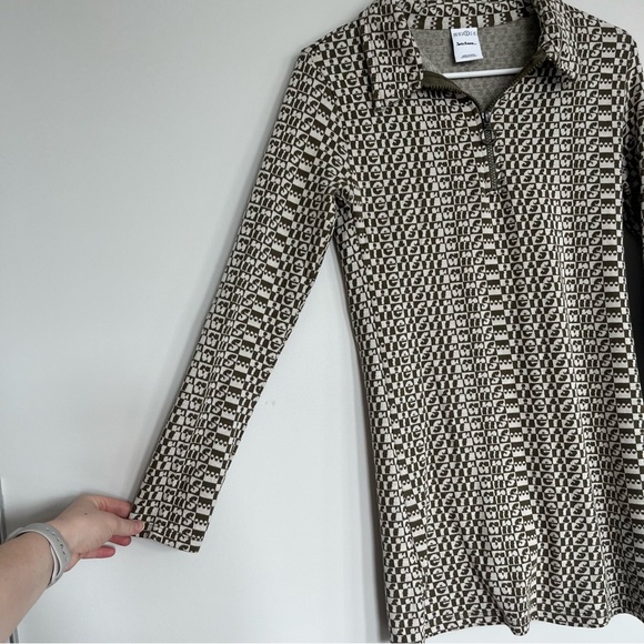 Iets Franz Retro Checkered Mini Dress - Picture 6 of 8